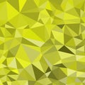 an abstract geometric pattern composed of a network of interconnected triangles in various shades of yellow-green.