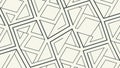 Abstract Geometric Pattern, Dynamic Lines and Intersecting Shapes, vector design Generative AI Royalty Free Stock Photo