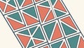 Abstract Geometric Pattern, Dynamic Triangle Design, vector design Generative AI Royalty Free Stock Photo