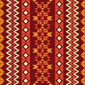 Abstract geometric pattern in ethnic style