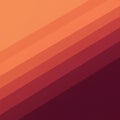 An abstract geometric pattern features diagonal stripes in a gradient of warm hues Royalty Free Stock Photo
