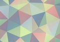 Abstract geometric pattern featuring an array of multicolored Royalty Free Stock Photo