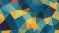 Abstract geometric pattern featuring a mosaic of overlapping polygons Royalty Free Stock Photo