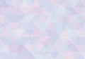 Abstract geometric pattern featuring overlapping triangles in various sizes and Royalty Free Stock Photo