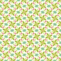 Abstract geometric pattern, floral background.