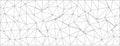 Abstract geometric pattern with intersecting lines creating a mosaic of irregular shapes for modern design