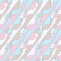 Abstract geometric pattern with intersecting thin lines. Seamless linear rapport vector background.