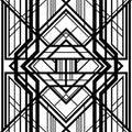 Abstract geometric pattern,