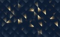 Abstract geometric pattern luxury dark and gold background. Vector illustrationAbstract geometric pattern luxury dark and gold bac