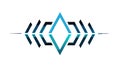 Abstract Geometric Pattern, Modern Design Element, vector design Generative AI Royalty Free Stock Photo