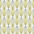 Abstract geometric pattern with multiple lines yellow and grey colors