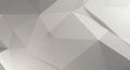 Abstract geometric pattern with overlapping polygons creating a three-dimensional Royalty Free Stock Photo