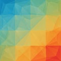 Abstract geometric pattern with overlapping triangles creating a low poly Royalty Free Stock Photo