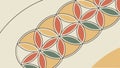 Abstract Geometric Pattern with Overlapping Triangles, Modern Texture, vector design Generative AI Royalty Free Stock Photo