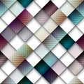 Abstract geometric pattern from rhombus Royalty Free Stock Photo