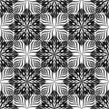 Abstract geometric pattern. Seamless line ornamental background Royalty Free Stock Photo