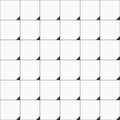 Abstract geometric pattern. Seamless monochrome minimalistic pat Royalty Free Stock Photo