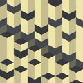 Abstract geometric pattern vector gothic art deco