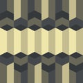 Abstract geometric pattern vector gothic art deco