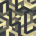 Abstract geometric pattern vector gothic art deco