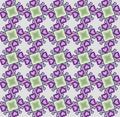 abstract geometric pattern, vector seamless from abstract forms in ngreen and violet tones