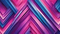 Abstract geometric pattern with vibrant gradients of blue, purple, and pink Royalty Free Stock Photo