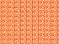 Abstract Geometric Pattern in Vibrant Orange: Seamless Symmetrical Texture Background Royalty Free Stock Photo