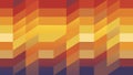 Abstract geometric pattern with warm color gradient and perspective Royalty Free Stock Photo