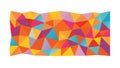 Abstract Geometric Pattern in Warm Tones Vector, vector design Generative AI Royalty Free Stock Photo