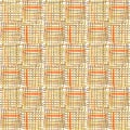 Abstract geometric pattern in weaving style.