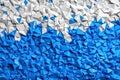 Abstract Blue and White Crystal Texture Royalty Free Stock Photo