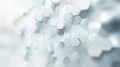 Abstract Geometric Pattern with White Hexagons Royalty Free Stock Photo