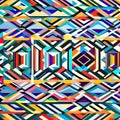 1063 Abstract Geometric Patterns: A mesmerizing and abstract background featuring abstract geometric patterns in intricate and c