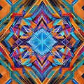 1063 Abstract Geometric Patterns: A mesmerizing and abstract background featuring abstract geometric patterns in intricate and c