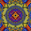 1486 Abstract Geometric Patterns: A modern and captivating background featuring abstract geometric patterns in bold and contrast