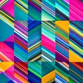 1144 Abstract Geometric Patterns: A vibrant and dynamic background featuring abstract geometric patterns in bold and captivating