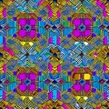1144 Abstract Geometric Patterns: A vibrant and dynamic background featuring abstract geometric patterns in bold and captivating