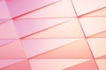 Abstract geometric pink textured background. Wall with lines and triangle shapes Royalty Free Stock Photo