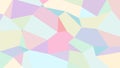 abstract geometric polygon pastel background illustration, perfect for wallpaper, backdrop, postcard, background for your design