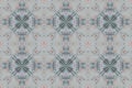 Abstract geometric provance winter decorative pattern illustratuon