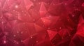 Abstract geometric red motion background with a shiny, technological twist, perfect for futuristic designs