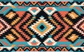 Abstract geometric seamless aztec pattern for modern design and cultural motifs Royalty Free Stock Photo