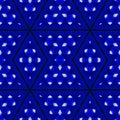 Seamless diamond pattern dark blue white Royalty Free Stock Photo