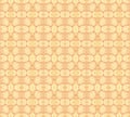 Seamless regular ellipses pattern beige peach color apricot color light brown