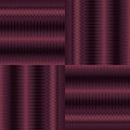 Seamless stripes and squares pattern red brown violet purple