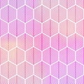 Abstract geometric seamless hexagon pattern.