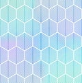 Abstract geometric seamless hexagon pattern.