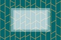 abstract geometric seamless pattern background green deep lake column grid with triangles