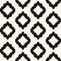 Abstract geometric seamless pattern. Black and white ethnic tribal style texture Royalty Free Stock Photo