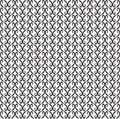 Abstract geometric seamless pattern. Black and white minimalist monochrome artwork.